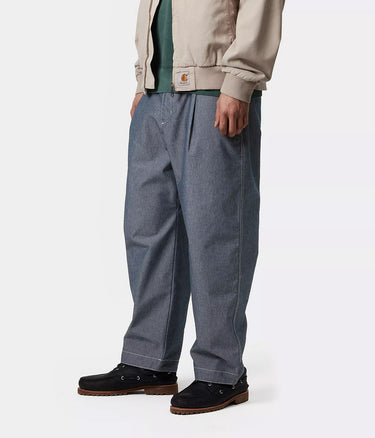 CARHARTT WIP BLAKE PANT I034528 BLUE RINSED - Shoelosophy
