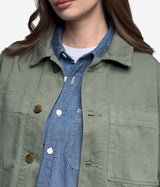 SEBAGO DORR VESTE À CHEVRONS 741274W VERT LICHEN - Shoelosophy