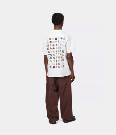 CARHARTT WIP C LOGO ARCHIVE T-SHIRT I035439 WEISS - Shoelosophy