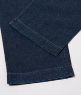 UNIVERSAL WORKS DUKE PANT 34131 KAIHARA LEICHTER DENIM INDIGO - Shoelosophy