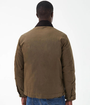 BARBOUR INTERNATIONAL STEVE McQUEEN WORKERS WAX JACKET SAND - Shoelosophy