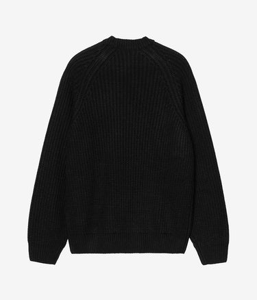 CARHARTT WIP FIRTH SWEATER I035388 BLACK - Shoelosophy