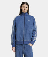 ADIDAS ORIGINALS DENIM FIREBIRT TRACK TOP JC6233 MEDIUM BLUE - Shoelosophy