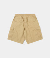 UNIVERSAL WORKS PARACHUTE SHORT 34148 RECYCLED POLY TECH SAND - Shoelosophy