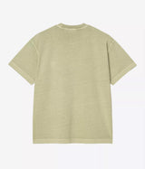 CARHARTT WIP NELSON T-SHIRT I029949 VERT DOUX TEINTÉ EN VÊTEMENT - Shoelosophy