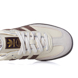 ADIDAS WOMENS SAMBA OG IH3980 CREAM WHITE EARTH STRATA MAROON - Shoelosophy