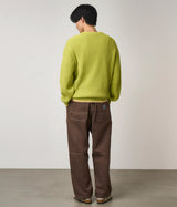 PULL EN COTON GRAMICCI G5FU-J023 VERT BRUME - Shoelosophy