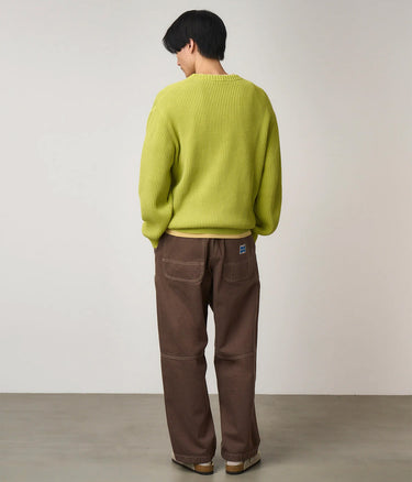 PULL EN COTON GRAMICCI G5FU-J023 VERT BRUME - Shoelosophy