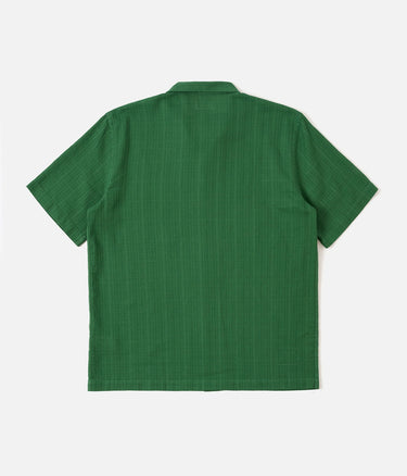 UNIVERSAL WORKS ROAD SHIRT LETTS COTTON 34660 GREEN