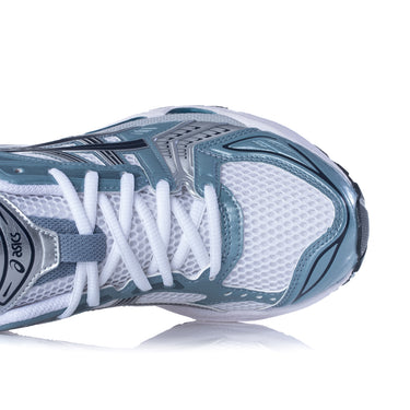 ASICS GEL KAYANO 14 1203A537-106 WHITE FJORD GREY - Shoelosophy