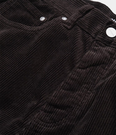 CARHARTT NEWEL PANT I027232 VELOURS CÔTELÉ TABAC RINÇÉ - Shoelosophy