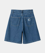 CARHARTT WIP WOMENS ALTA SHORT I033345 BLUE STONE WASHED - Shoelosophy
