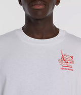 NEW BALANCE RAMEN T-SHIRT MT61H51D BLANC - Shoelosophy