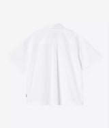 CARHARTT WIP WOMENS BELMONT SHIRT I036277 WHITE - Shoelosophy