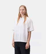 CARHARTT WIP WOMENS BELMONT SHIRT I036277 WHITE - Shoelosophy