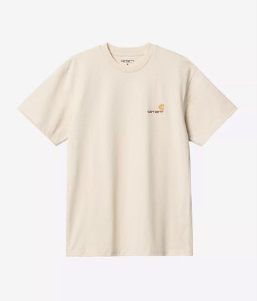 CARHARTT WIP AMERICAN SCRIPT 티셔츠 I029956 내추럴 - Shoelosophy