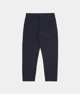 UNIVERSAL WORKS MILITARY CHINO 32528 SEERSUCKER II NAVY - Shoelosophy