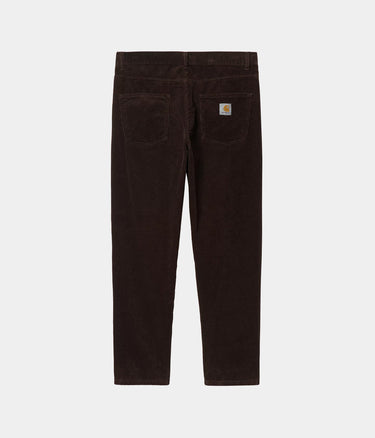 CARHARTT NEWEL PANT I027232 CORDUROY TOBACCO RINSED - Shoelosophy