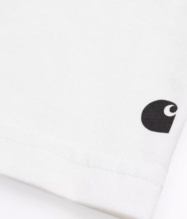 Carhartt WIP BASE T-SHIRT I026264 BLANC - Shoelosophy