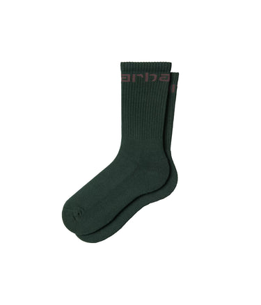 CARHARTT WIP SOCKS I036748 DARK SCARAB PALISANDER