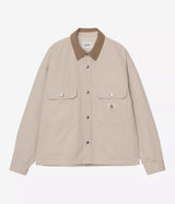 CARHARTT WIP OG PRESCOTT SHIRT JACKET I036484 STRING LEATHER GARMENT DYED - Shoelosophy