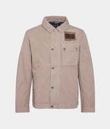 BARBOUR INTERNATIONAL STEVE McQUEEN WORKERS CASUAL MCA0976 BE51 TIMBERWOLF COTTON RIPSTOP - Shoelosophy