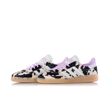 ADIDAS FEMME HANDBALL SPEZIAL KJ0090 COW PRINT BLISS LILAC - Shoelosophy