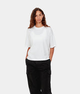CARHARTT WIP WOMENS CHESTER T-SHIRT I030656 WHITE - Shoelosophy