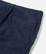 UNIVERSAL WORKS CHINO MILITAIRE 33651 FUTURE DENIM INDIGO - Shoelosophy