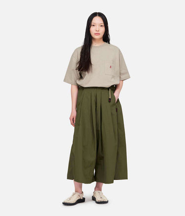 GRAMICCI WOMENS NYLON FLARE PANT G2SW-SK034 OLIVE - Shoelosophy