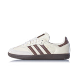 ADIDAS WOMENS SAMBA OG IH3980 CREAM WHITE EARTH STRATA MAROON - Shoelosophy