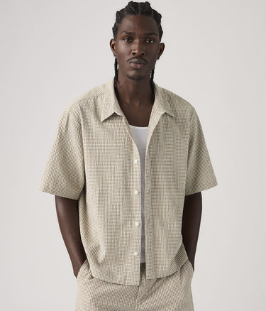 LEVI'S LAMA BOXY SHIRT 005GH-0016 CADIZ SEERSUCKER - Shoelosophy