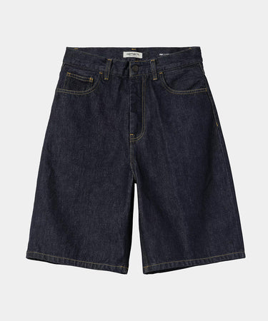 CARHARTT WIP WOMENS BRANDON SHORT I031919 BLUE RINSED
