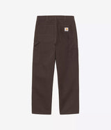 CARHARTT WIP DOUBLE KNEE PANT I034796 TOBACCO STONE CANVAS - Shoelosophy