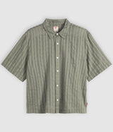 LEVI'S LAMA BOXY CHEMISE 005GH-0002 BASILIC CHAUD - Shoelosophy