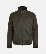 BARBOUR X BARACUTA PORTON WAX JACKET BRCPS1009-634 OLIVE - Shoelosophy