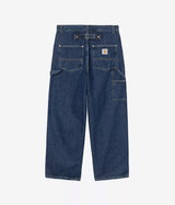 CARHARTT WIP BELMONT PANT I036591 BLUE STONE WASHED - Shoelosophy