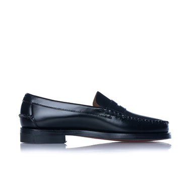SEBAGO CITYSIDES CLASSIC DAN 7000300 BLACK PENNY LOAFER - Shoelosophy