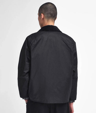 BARBOUR INTERNATIONAL A7 PACEMASTER WAX JACKET MWX2379 BK71 SCHWARZ - Shoelosophy