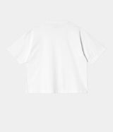 CARHARTT WIP WOMENS CHESTER T-SHIRT I030656 WHITE - Shoelosophy