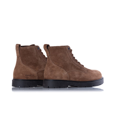 ビルケンシュトック ハイウッド レース ミッド 1030965 ダークティー スエード レザー - Shoelosophy