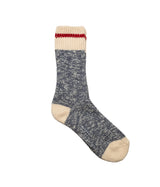IN THE BOX WORK BASKET SHORT SOCKS BLU HEATHER MADE IN ITALY - Shoelosophy
