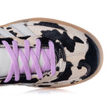 ADIDAS FEMME HANDBALL SPEZIAL KJ0090 COW PRINT BLISS LILAC - Shoelosophy