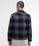 BARBOUR INTERNATIONAL HAILWOOD FLEECE OVERSHIRT MFL0223 NY91 LOWLANDS FLEECE NAVY - Shoelosophy