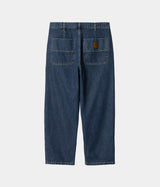 CARHARTT WIP JACE PANT I034732 BLUE STONE WASHED - Shoelosophy