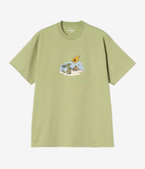 Carhartt WIP IMPACT T-SHIRT I036265 VERT DOUX - Shoelosophy