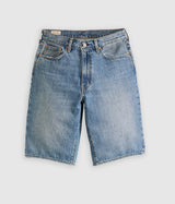 LEVI'S 478 BAGGY SHORTS 001JM-0000 BLUE STONE WASHED JORTS UOMO - Shoelosophy