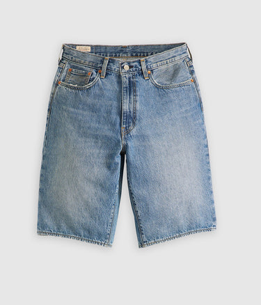 LEVI'S 478 BAGGY SHORTS 001JM-0000 BLUE STONE WASHED JORTS UOMO - Shoelosophy