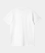 CARHARTT WIP POCKET T-SHIRT I030434 WHITE - Shoelosophy