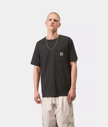 CARHARTT WIP POCKET T-SHIRT I030434 VERT OXYDE - Shoelosophy